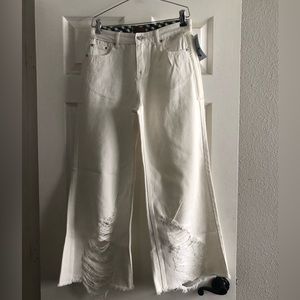 Pol Destroyed Embellished Jeans - NWT - Sz Medium